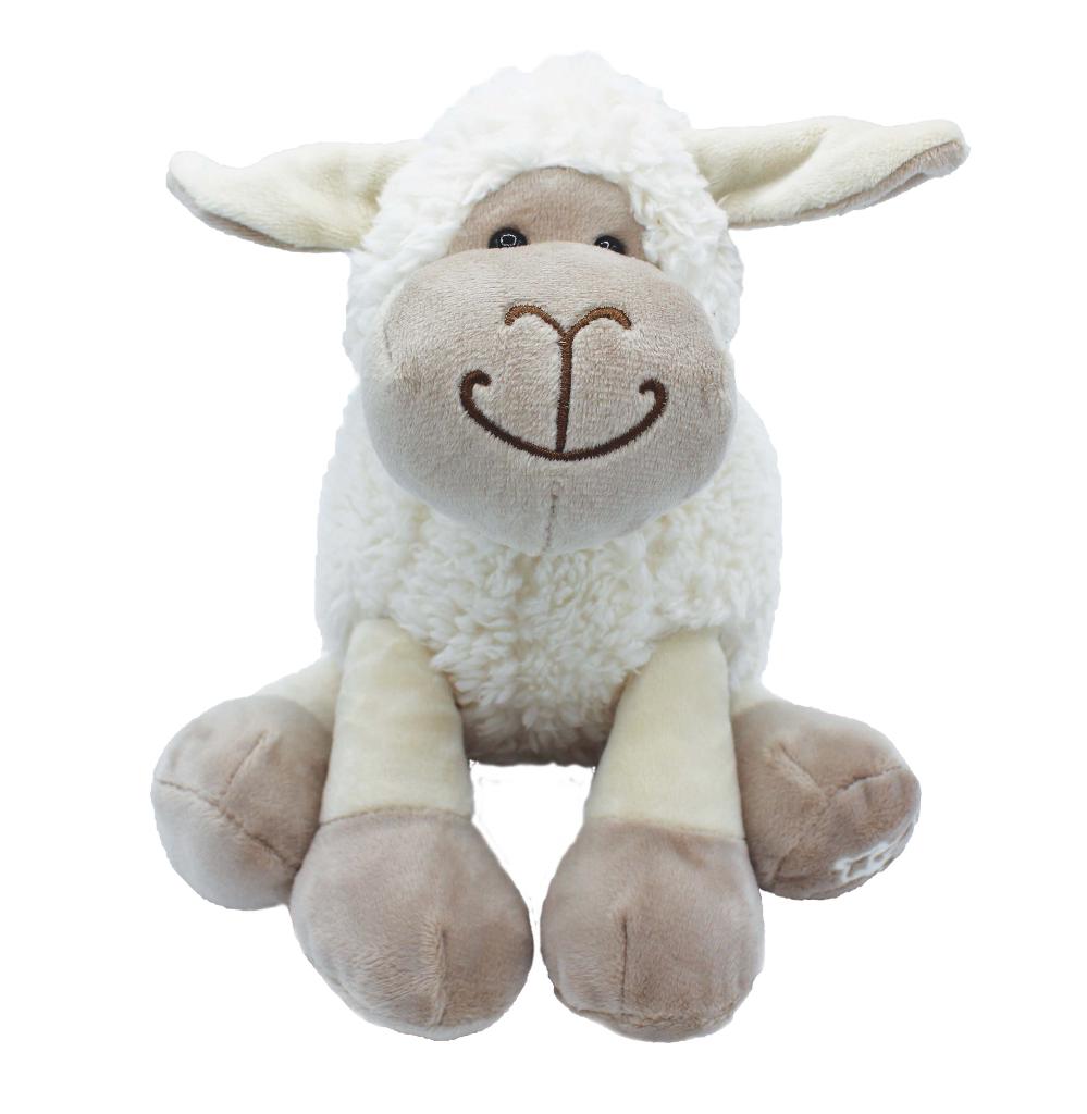 Snowflake Sitting Sheep White