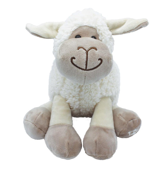 Snowflake Sitting Sheep White