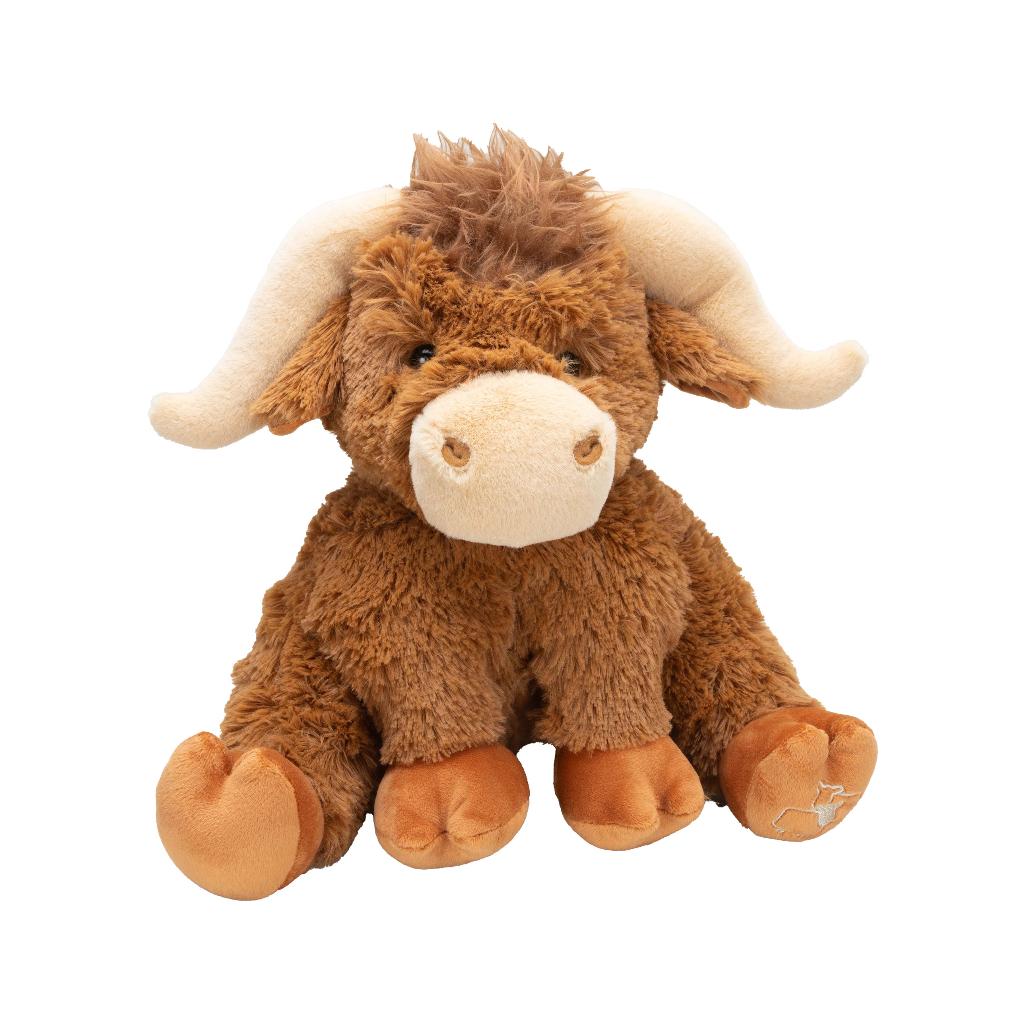 Large Longhorn Brown Cow