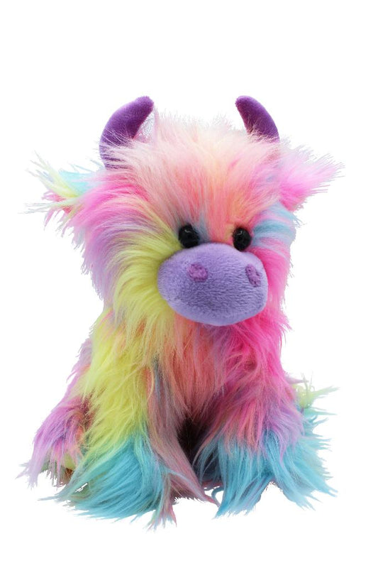 Rainbow Meadow Highland Cow - Large