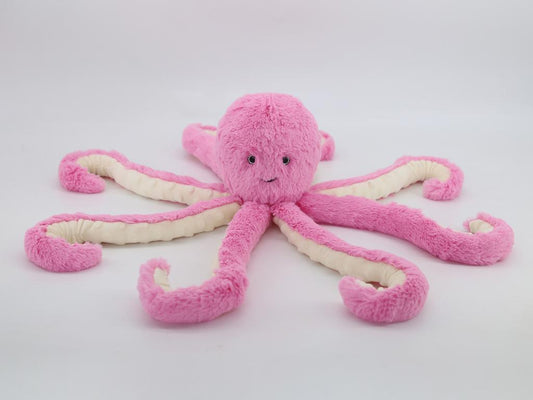 Cotton Candy Pink Octopus